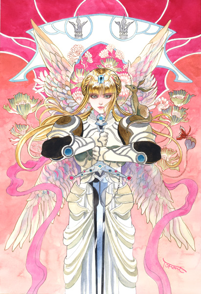 ロマンシングサガ　コースター 小林智美 カラー複製イラスト11枚セット 小林智美 ロマンシング サ・ガ SP